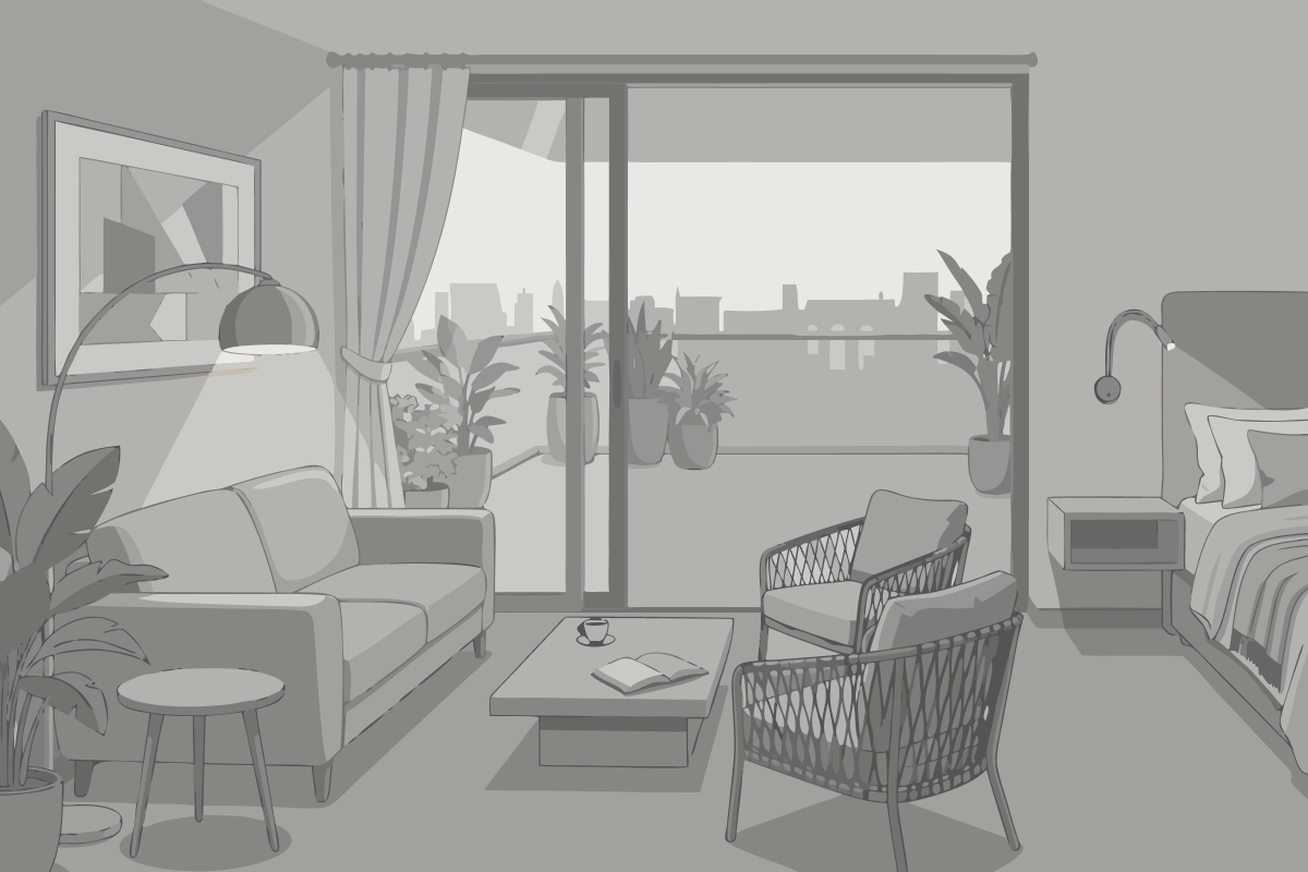 Standard Zweibettzimmer