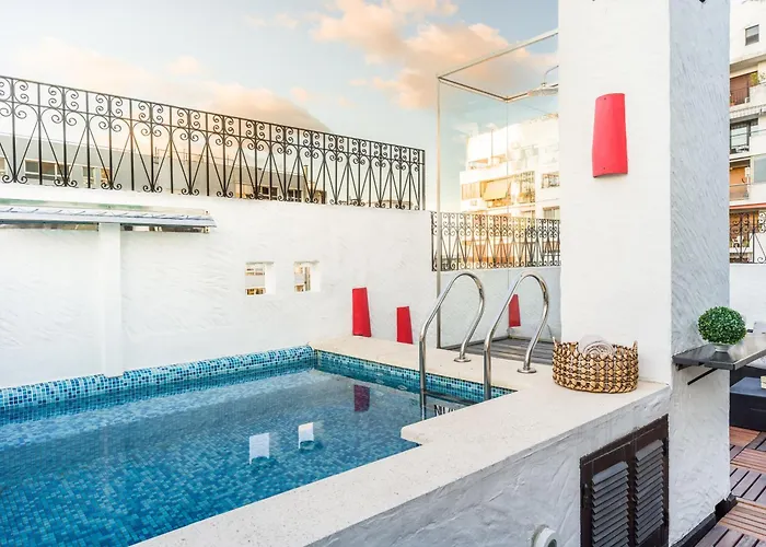 Hot Tub in Room Melia Recoleta Plaza